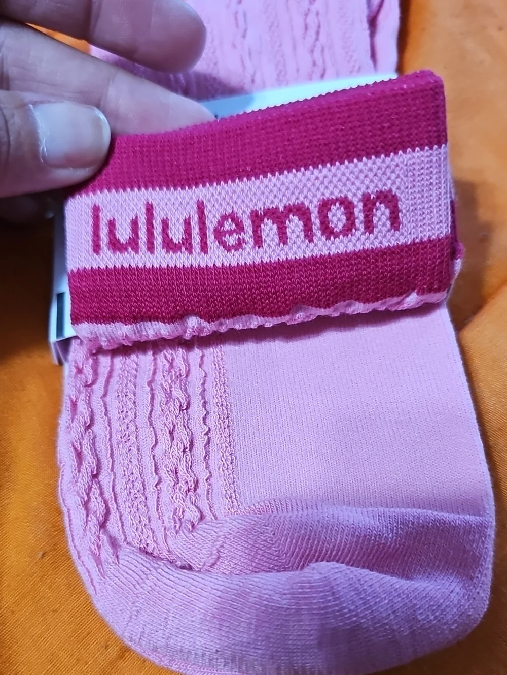 Lululemon Cable- Knit Socks!! Quarter Length, 1 Pair! Sz Large, Nwts!!!